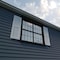 Ekena Millwork Rustic Two Equal Louver Sandblasted Faux Wood Shutters (Per Pair), Primed Tan, 18"W x 48"H SHULV18X48SDPR - alternate 7